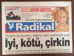 Radikal Gazetesi 19 Ağustos 2000 - Enflasyonla Mücadele Ve Rekabet GZ10002 - 2