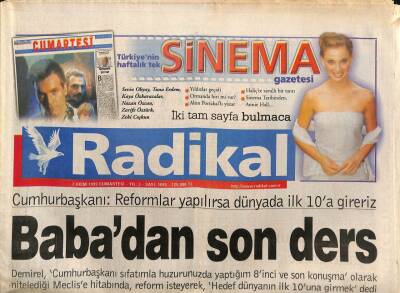 Radikal Gazetesi 2 Ekim 1999 - Moskova , Dün Mashadov Liderliğindeki Çeçen Yönetimini Meşru Kabul Etmediğini Açıkladı GZ96665 - 1