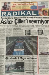Radikal Gazetesi 2 Mayıs 1997-Asker Çilleri Sevmiyor GZ45427 - 2