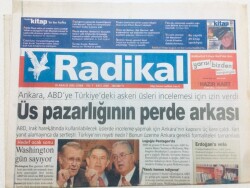 Radikal Gazetesi - 20 Aralık 2002 - Üs Pazarlığının Perde Arkası GZ46390 - 1
