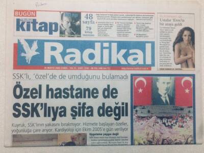 Radikal Gazetesi - 20 Mayıs 2005 - SSKlı Özelde De Umduğunu Bulamadı GZ46764 - 1