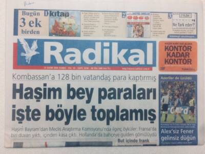 Radikal Gazetesi - 21 Ekim 2005 - Kombassana 128 Bin Vatandaş Para Kaptırmış GZ46766 - 1