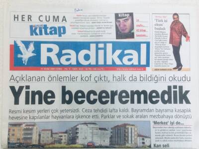 Radikal Gazetesi 21 Ocak 2005 - Yine Beceremedik GZ40362 - 1