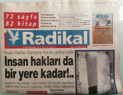Radikal Gazetesi 22 Ekim 2004 Türkiye İslamın Umut Işığı -GZ37972 - 1