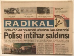 Radikal Gazetesi 26 Ekim 1996 - Girişine Kilit Vurulan İlçe GZ3124 - 1
