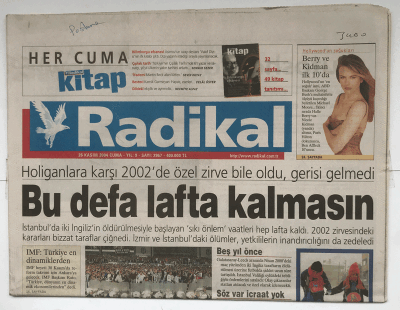 Radikal Gazetesi 26 Kasım 2004 - ABDyle Irak Gerilimi GZ5269 - 2