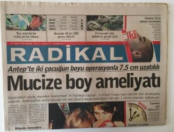 Radikal Gazetesi 27 Ekim 1996 - Refah Yol Emekliyi Harcadı GZ11019 - 2