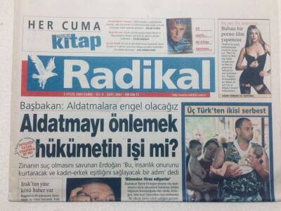 Radikal Gazetesi 3 Eylül 2004 - Başbakan Aldatmalara Engel Olacağız GZ47664 - 1