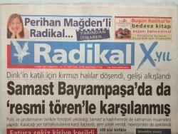 Radikal Gazetesi 3 Şubat 2007 Hrant Dinkin Katil Zanlısı Samastı Cezaevinde Krallar Gibi Karşılamışlar -GZ44543 - 2