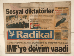 Radikal Gazetesi 3 Temmuz 1999 - IMF ye Devrim Vaadi GZ5420 - 1