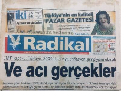 Radikal Gazetesi 30 Mayıs 1999 - Mudanyada Apo İzdihamı GZ47667 - 1