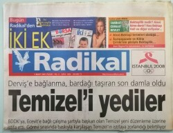 Radikal Gazetesi 4 Mart 2001 Ankara Usulü Hoşgeldin -İlk Dersimiz Türk Siyaseti - GZ44731 - 2