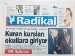 Radikal Gazetesi - 5 Aralık 2003 - Kuran Kursları Okullara Giriyor GZ46357 - 1