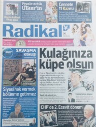 Radikal Gazetesi - 6 Kasım 2010 - CHPde İkinci Ecevit Dönemi GZ46267 - 2