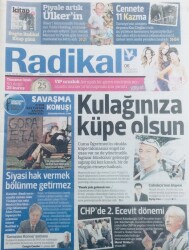 Radikal Gazetesi - 6 Kasım 2010 - CHPde İkinci Ecevit Dönemi GZ46267 - 1