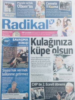 Radikal Gazetesi - 6 Kasım 2010 - CHPde İkinci Ecevit Dönemi GZ46267 - 1