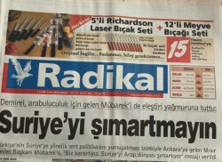 Radikal Gazetesi 7 Ekim 1998-Kutandan Alevi Gafı GZ45128 - 1