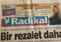 Radikal Gazetesi 7 Kasım 1999-Çeçenya Bitti Umutlar Türkiyede GZ45097 - 2