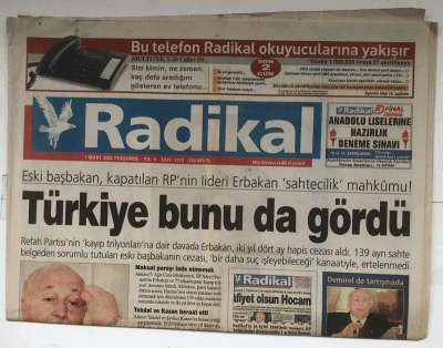 Radikal Gazetesi 7 Mart 2002 - Kabilde 5 Asker Öldü GZ5559 - 2