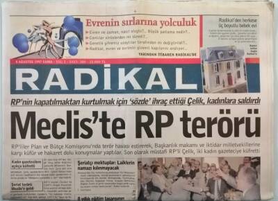 Radikal Gazetesi 8 Ağustos 1997 Naim Süleymanoğlu ANAPtan Politikaya Giriyor - GZ44722 - 2
