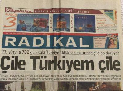 Radikal Gazetesi 8 Kasım 1997-Sezen Aksudan Komedi Şovu GZ45150 - 2