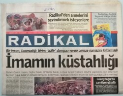 Radikal Gazetesi 8 Mayıs 1997 Tansu Çillere Çete Dokundurması - GZ44727 - 1