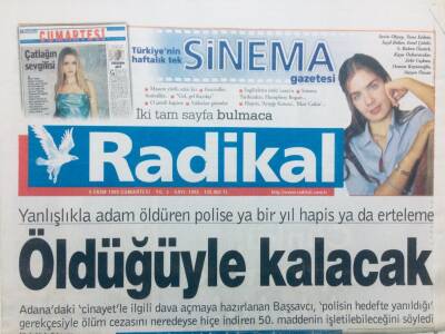 Radikal Gazetesi - 9 Ekim 1999 - ABden Umut Raporu GZ43435 - 2