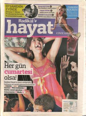 Radikal Gazetesi Hayat Eki 23 Ekim 2010 - Mehmet H. Yılmaz Penthouseun Kurucusu Bob Guccioneyi Yazdı GZ96138 - 1