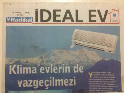 Radikal Gazetesi İdeal Ev Eki 29 Temmuz 2005 - York Türkiyede Büyüyor GZ47816 - 1