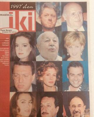 Radikal Gazetesi İki Eki 28 Aralık 1997 - 1997 Türkiye Ve Dünyada Nasıl Geçti GZ40045 - 1