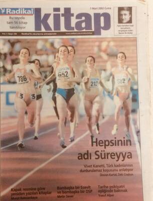 Radikal Gazetesi Kitap Eki 1 Mart 2002 - Hepsinin Adı Süreyya GZ40057 - 1