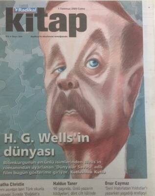 Radikal Gazetesi Kitap Eki 1 Temmuz 2005 - H.G. Wellsin Dünyası GZ35332 - 1