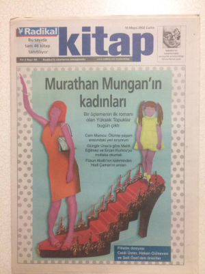 Radikal Gazetesi Kitap Eki 10 Mayıs 2002 - Murathan Munganın Kadınları GZ23731 - 1