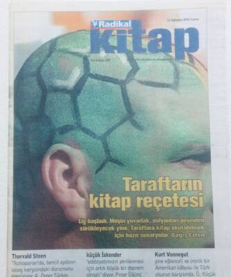 Radikal Gazetesi Kitap Eki 12 Ağustos 2005 - Taraftarın Kitap Reçetesi GZ42294 - 1