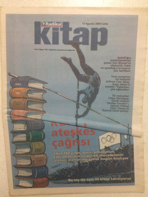 Radikal Gazetesi Kitap Eki 13 Ağustos 2004 - Kutsal Ateşkes Çağrısı GZ27339 - 1