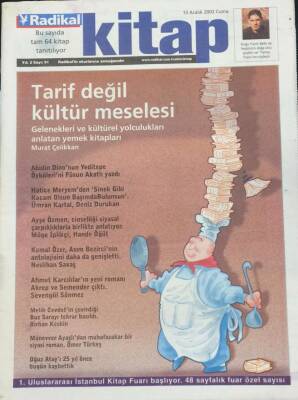 Radikal Gazetesi Kitap Eki 13 Aralık 2002 Dinazordan Beter Robotlar GZ30712 - 1