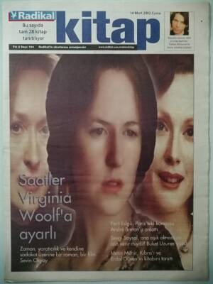 Radikal Gazetesi Kitap Eki 14 Mart 2003 Kadının Adı Sevgi,Mesleği Yazar -GZ33200 - 1