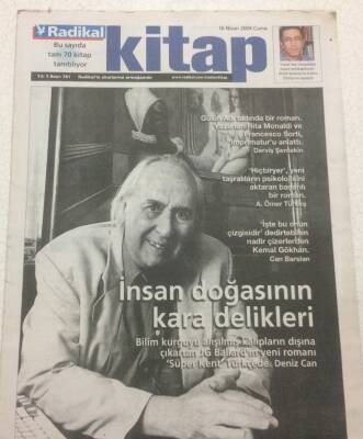 Radikal Gazetesi Kitap Eki 16 Nisan 2004 - İnsan Doğasının Kara Delikleri GZ47186 - 1
