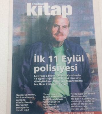 Radikal Gazetesi Kitap Eki - 17 Aralık 2004 - İlk 11 Eylül Polisiyesi GZ46760 - 1