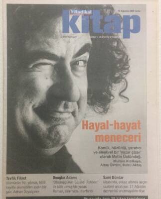 Radikal Gazetesi Kitap Eki 19 Ağustos 2005 - Hayal-Hayat Meneceri GZ32868 - 1