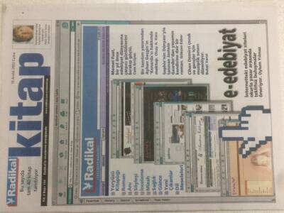 Radikal Gazetesi Kitap Eki 19 Aralık 2003 - E Edebiyat GZ51113 - 1