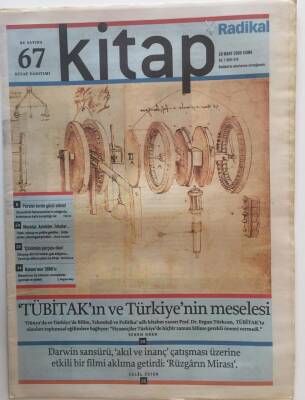 Radikal Gazetesi Kitap Eki 20 Mart 2009 - Tübitakın Ve Türkiyenin Meselesi Prof. Dr. Ergun Türkcan GZ20388 - 1