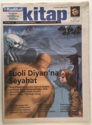 Radikal Gazetesi Kitap Eki 20 Şubat 2004 - Fuoli Diyarına Seyahat Bülent Somay , Yiğit Değer Bengi GZ20392 - 1
