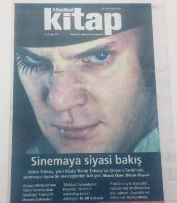 Radikal Gazetesi Kitap Eki - 21 Ocak 2005 - Sinemaya Siyasi Bakış GZ46756 - 1