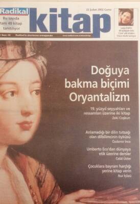 Radikal Gazetesi Kitap Eki 22 Şubat 2002 - Doğuya Bakma Biçimi Oryantalizm GZ40058 - 1
