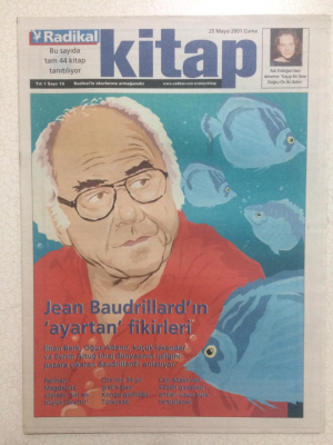 Radikal Gazetesi Kitap Eki 25 Mayıs 2001 - Jean Baudrillardın Ayartan Fikirleri GZ23718 - 1