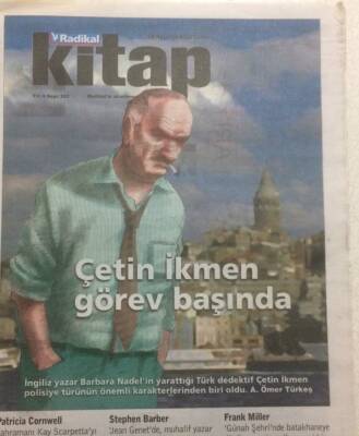 Radikal Gazetesi Kitap Eki 26 Ağustos 2005 - Çetin İkmen Görev Başında GZ35685 - 1