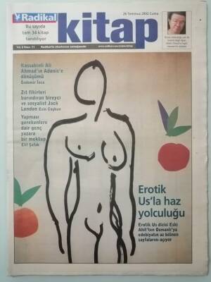 Radikal Gazetesi Kitap Eki 26 Temmuz 2002 Yapılması Gerekenlere Dair Genç Yazara Mektup -GZ33080 - 1