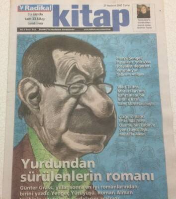 Radikal Gazetesi Kitap Eki 27 Haziran 2003 - Yurdundan Sürülenlerin Romanı GZ47187 - 1