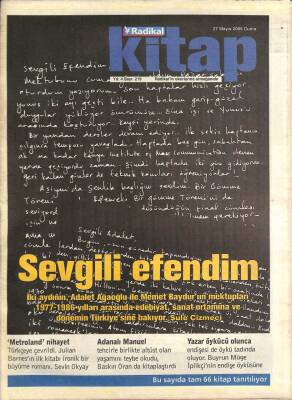 Radikal Gazetesi Kitap Eki 27 Mayıs 2005 - Akdenizin Gür Sesi Mikis Theodorakis 80 Yaşında GZ96610 - 1